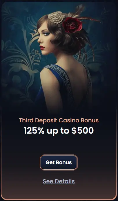 Third dep bonus up to €500